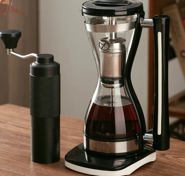 Olla de sifón eléctrica para el hogar, cafetera automática pequeña, juego de electrodomésticos de mano